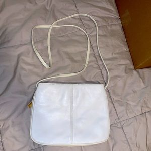 Giani Bernini Cross Body Leather Purse 3 Zipper